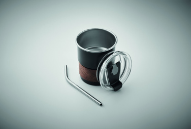 Logotrade ärikingid pilt: Akaatsiast roostevaba termoskruus, 260 ml