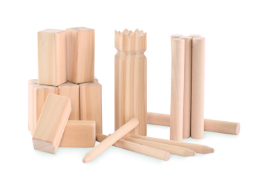 Logotrade reklaamtoote foto: KING PETIT männipuidust õuemäng