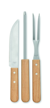 Logotrade meened pilt: TOOLDERA roostevabast terasest grillitööriistad