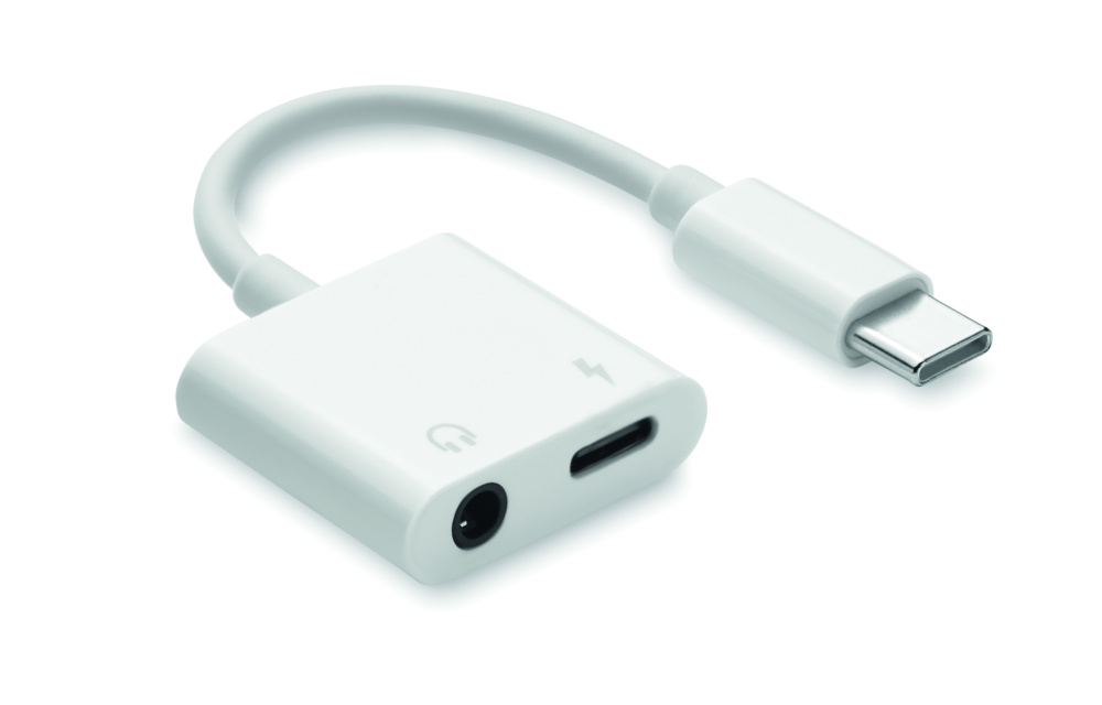 Logotrade reklaamtoote foto: KOENET ABS-pistikupesaga helijaotur, tüüp C