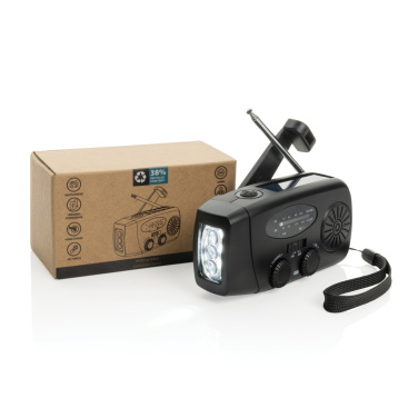 Logo trade ärikingituse pilt: RescueWave RCS taaskasutatud plastist hädaabiraadio