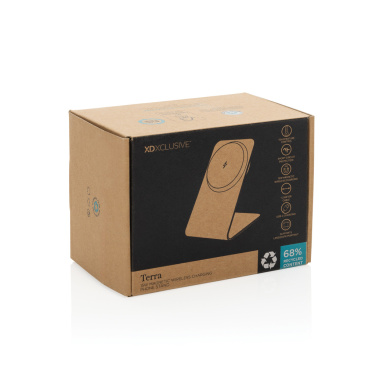 Logo trade meened foto: Terra alumiiniumist 15W magnetiline juhtmevaba laadimise telefonialus