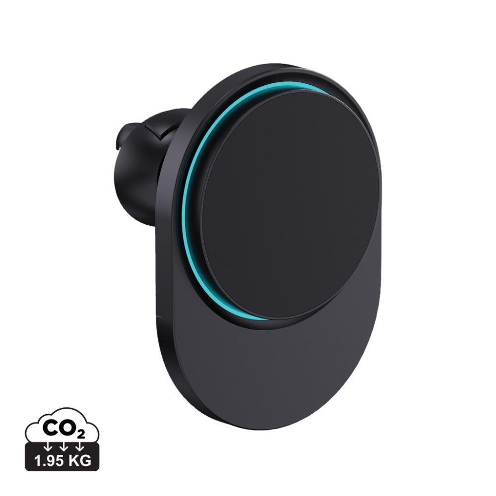 Logotrade ärikingid pilt: PowerCruze RCS plastikust 15W magnetiga laadija autohoidik