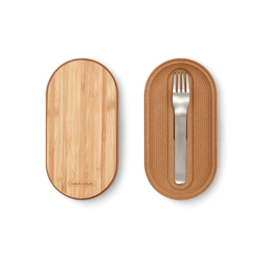 Logo trade reklaamtoote pilt: Black+Blum roostevabast terasest toidukarp