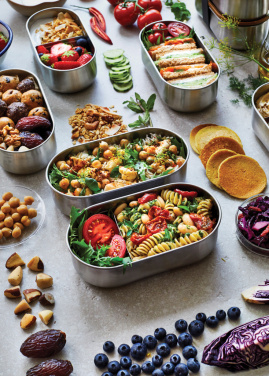 Logo trade ärikingituse pilt: Black+Blum roostevabast terasest toidukarp