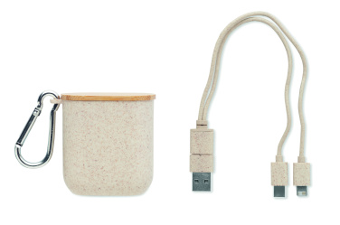 Logotrade reklaamtooted pilt: CABSTRA kaablikomplekt karbis