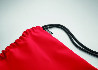 Logo trade firmakingitused foto: Suur nööriga kott 300D RPET