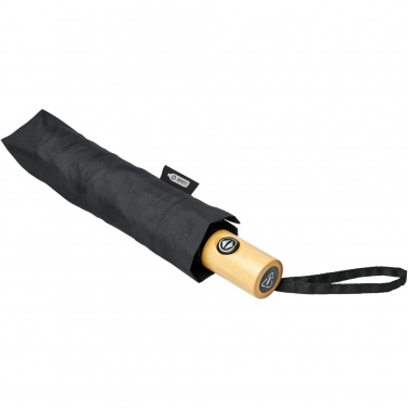 Logotrade mainostuote tuotekuva: Bo-sateenvarjo, 21 tuumaa, automaattinen, PET-kierrätysmuovia