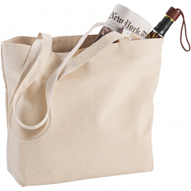 Logo trade mainostuotet tuotekuva: Ningbo vetuketjullinen kauppakassi, 320 g/m² 15L