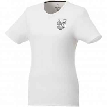Logo trade liikelahjat tuotekuva: Balfour short sleeve women's organic t-shirt