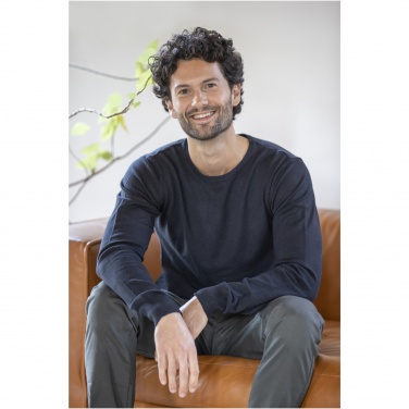 Logo trade mainoslahja kuva: Merrit miesten neulepaita, pyöreä kaula-aukko