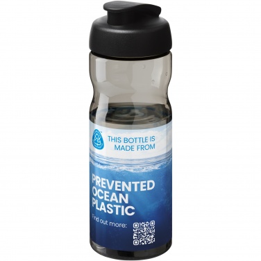 Logo trade mainostuotet tuotekuva: H2O Active® Eco Base 650 ml -urheilujuomapullo läppäkannella