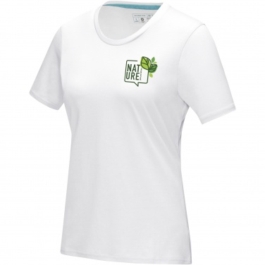 Logotrade mainoslahja tuotekuva: Azurite short sleeve women’s organic t-shirt