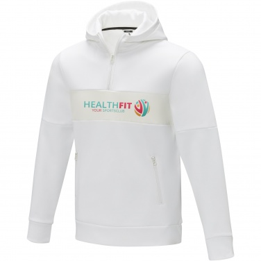 Logotrade mainoslahjat kuva: Sayan miesten puolivetoketjullinen anorakkihupullinen svetari