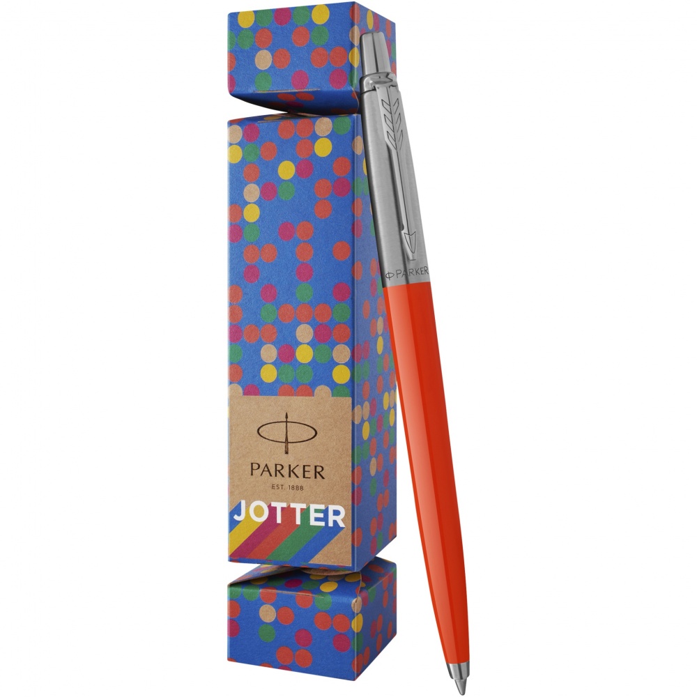 Logo trade liikelahjat mainoslahjat kuva: Parker Jotter Cracker-kynälahjasetti