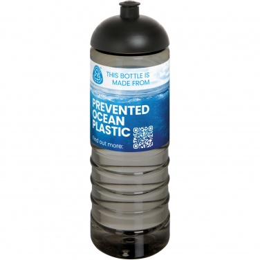 Logotrade mainoslahja tuotekuva: H2O Active® Eco Treble 750 ml:n urheilujuomapullo kupukannella 