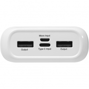 Logo trade mainoslahja ja liikelahja tuotekuva: Electro 20 000 mAh:n varavirtalähde kierrätetystä muovista 