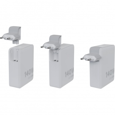 Logotrade mainoslahjat kuva: Xtorm XVC2140 GaNUltra 140 W matkalaturi 240 W USB-C PD -kaapelilla