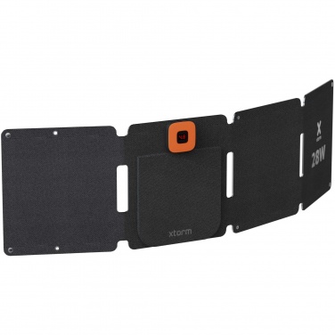 Logotrade liikelahjat mainoslahjat tuotekuva: Xtorm XR2S28 SolarBooster 28 W:n taitettava aurinkopaneeli