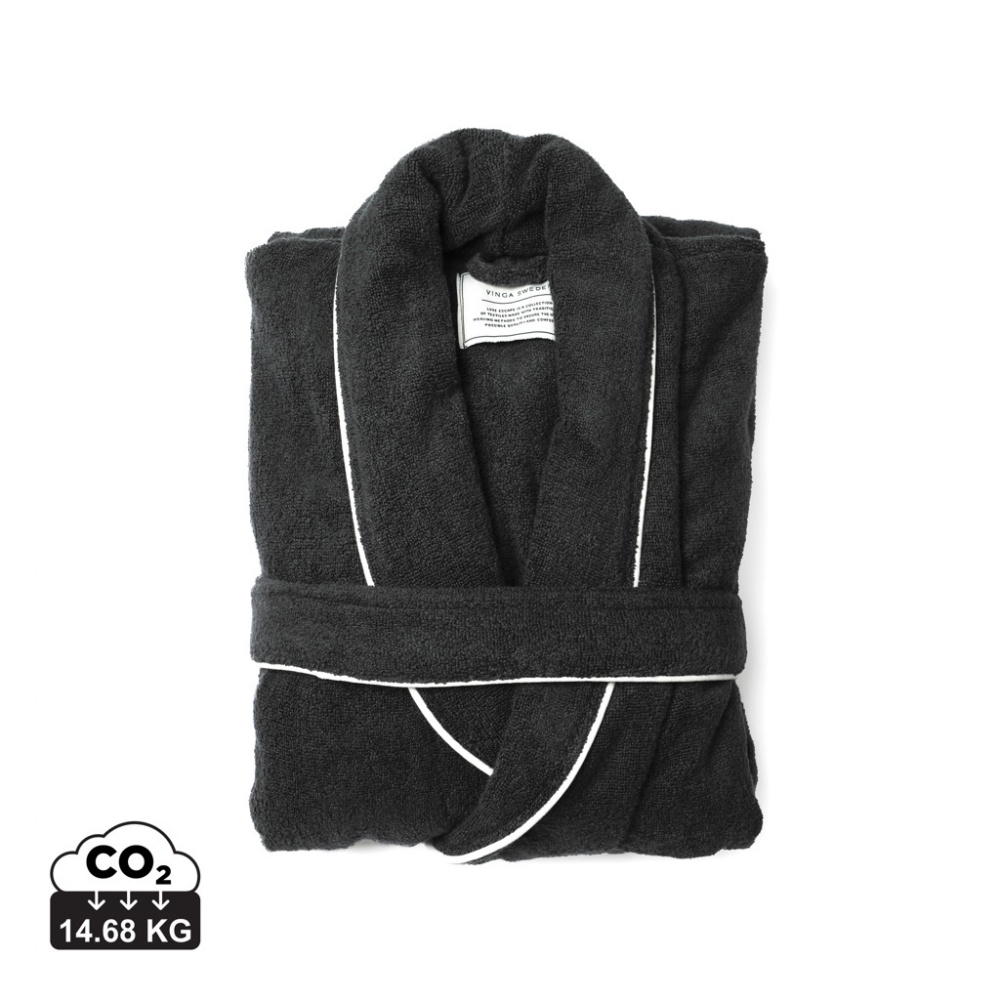 Logotrade mainostuote tuotekuva: VINGA Harper kylpytakki S/M