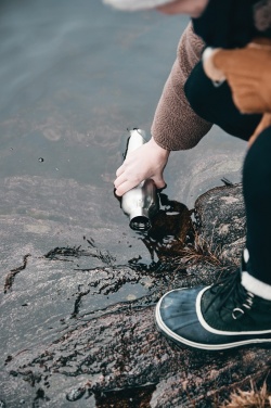 Logo trade liikelahjat mainoslahjat kuva: VINGA Miles Grande termospullo 1000 ML