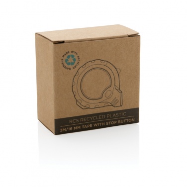 Logo trade mainostuotet tuotekuva: RCS 3M/16 mm mittanauha stop-painikkeella