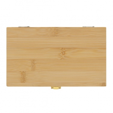 Logotrade liikelahjat mainoslahjat tuotekuva: Carvine 21-osainen bambutyökalusetti