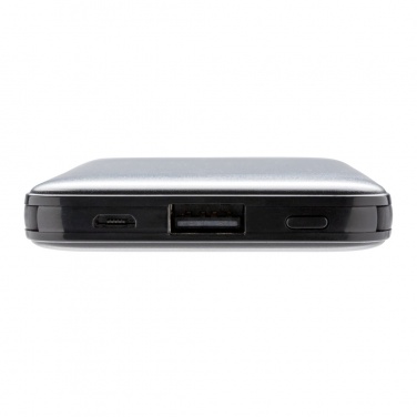 Logo trade mainoslahja kuva: Pieni 5 000 mAh:n johdollinen varavirtalähde