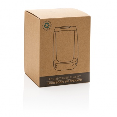 Logo trade liikelahja kuva: RCS Lightboom 5W clip-kaiutin kierrätetystä muovista