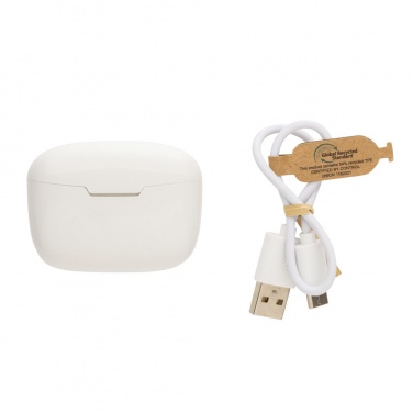 Logo trade liikelahja mainoslahja tuotekuva: RCS Liberty Pro langattomat kuulokkeet kierrät. muovista