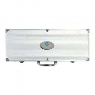 Logotrade liikelahja mainoslahja kuva: 12 kpl BBQ-setti alumiinirasiassa