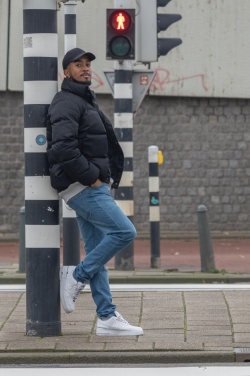 Logotrade mainostuote tuotekuva: Impact 6-paneelinen lippalakki kierrätetystä puuvillasta