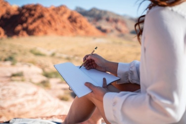 Logotrade mainoslahjat ja liikelahjat tuotekuva: Bambuinen infinitykynä kumilla