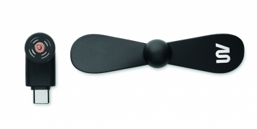 Logo trade mainoslahja kuva: Kannettava USB-tuuletin