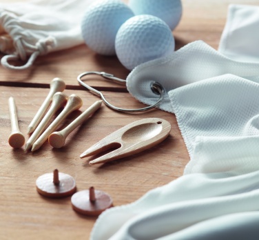 Logo trade mainoslahja kuva: Bambu golfsetti