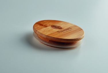 Logo trade mainostuote kuva: Bambu borosilikaattilasi 450 ml Frankfurt