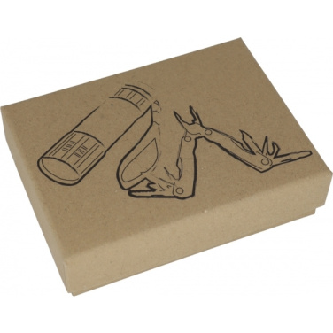 Logo trade mainoslahja ja liikelahja tuotekuva: Taskulamppu ja monitoimityökalu OAKLAND