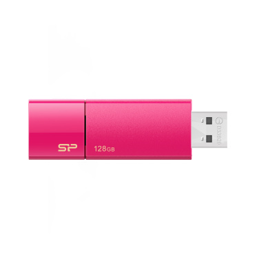 Logo trade mainostuotet tuotekuva: Pendrive Silicon Power 3.0 Blaze B05, pinkki