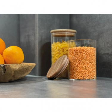 Logotrade liikelahjat mainoslahjat tuotekuva: Pojemnik szklany OSAKA 700 ml