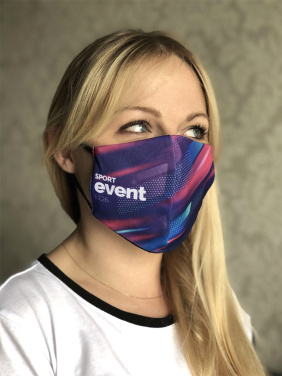 Logotrade mainostuote tuotekuva: VENUS PRO puuvillamaski HEPA-suodatintaskulla 1378165