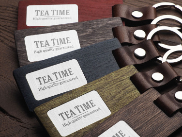 Logo trade liikelahjat mainoslahjat kuva: Puinen avaimenperä 1853121