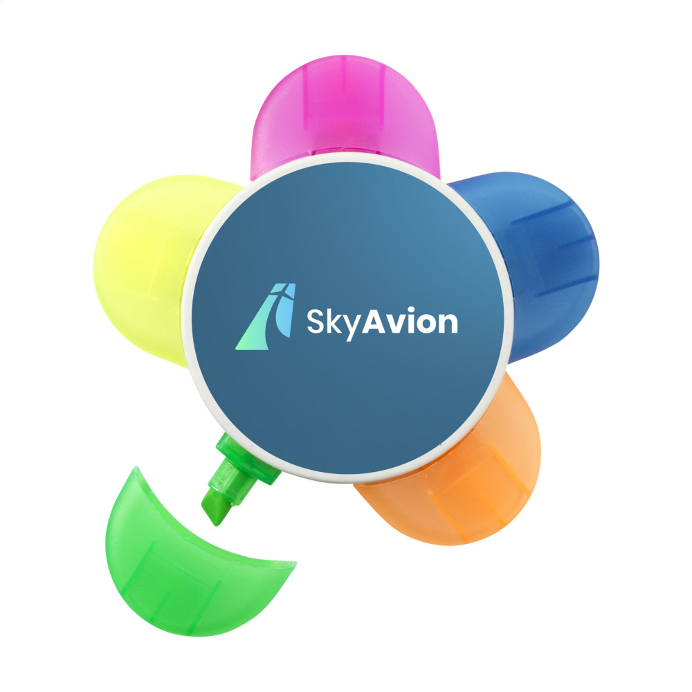 Logo trade liikelahjat tuotekuva: Bloom Recycled Milk-Carton korostuskynä