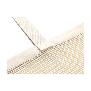 Logotrade mainoslahjat ja liikelahjat tuotekuva: Natura Organic Mesh Shopper (180 g/m²) ostoskassi