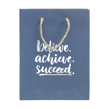 Logo trade mainostuote kuva: Leaf It Bag kierrätetty farkkukuiduilla (180 g/m²) S