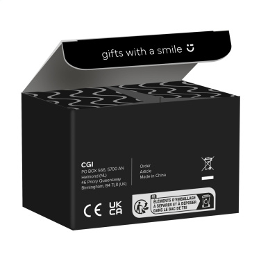 Logotrade liikelahja mainoslahja kuva: Sensi TWS langattomat nappikuulokkeet latauskotelossa