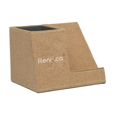 Logotrade mainoslahjat kuva: Ecork Pen Holder Langaton laturi