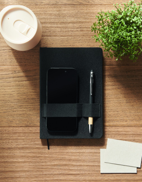 Logotrade mainoslahja ja liikelahja kuva: A5 RPET muistikirja kynällä