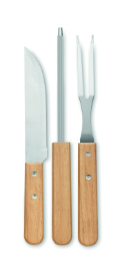 Logo trade mainoslahjat ja liikelahjat kuva: Grillityökalut ruostumattomasta teräksestä