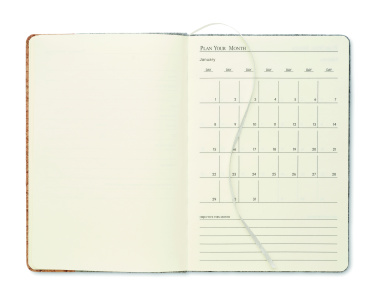 Logotrade mainoslahja ja liikelahja kuva: A5 RPET korkkimuistikirja