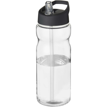 Logo trade mainostuote kuva: H2O Active® Eco Base 650 ml -urheilujuomapullo kaatonokkakannella
